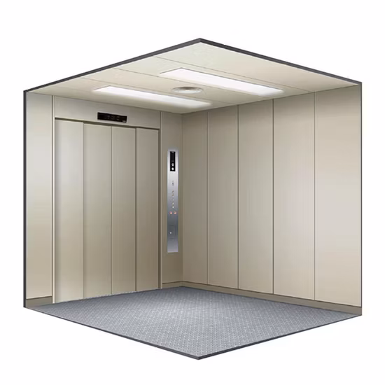 Stable and Safe 2000kg Machine Room Freight Elevator Elevator
